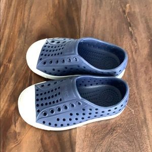 Lightly worn Native water shoes size 7